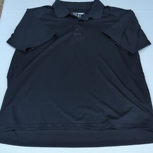 Elegant Black Polo Shirt for Men
